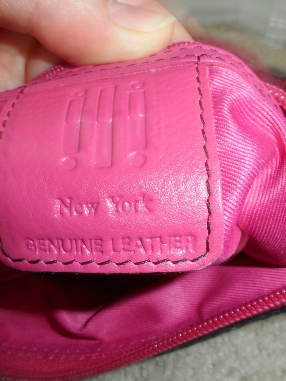 ili New York Multi Coloured Genuine Leather Crossbody - Picture 4 of 9